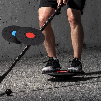 Hokeja Balance Board Ledus Hokeja Apmācības Hokeja Rīks uz ledus 360Degree Sporta zāli Fitnesa Līdzsvaru Diska Joga Mājās Izmantot Aprīkojumu