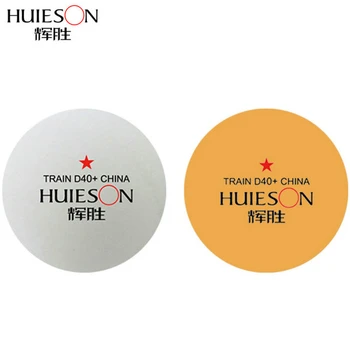 Huieson 100gab/maiss ABS Plastmasas Ping Pong Bumbiņas 40mm+ Viena Zvaigzne Jauns Materiāls, Galda Tenisa Bumbiņas Pusaudžu Klubs Mācību D40+
