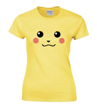 Jauno modes kokvilnas Vīrietis Sieviete fitnesa pāris cute karikatūra laimīgu sejas T-Krekls Vīriešiem Top T krekls Gadījuma tee vasaras Apģērbu