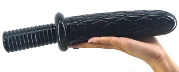 Jauns dizains ilgtermiņa rokturi dildo Režģu liels anālais dildo modelis virsmas tūpļa masāža butt plug seksa rotaļlietas sievietēm, vīriešiem masturbator