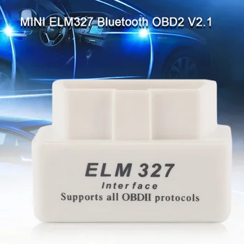 Jauns Mini ELM327 Bluetooth V1.5 Automašīnu Diagnostikas Rīks ELM 327 Bluetooth Skenēšanas Rīks, Skeneris Adapteri Android Ierīcēm Protokols