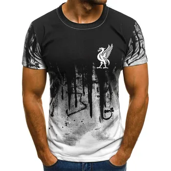 Jauns vīriešu īsām piedurknēm sporta maskēties gadījuma T-krekls personalizētu drukāšanas vasaras T-krekls ar apaļu kakla hip-hop T-krekls S-6XL