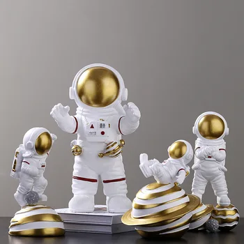 Jaunu INS, Aviācijas, Kosmosa Astronautu Planētas Sveķu Rīcības Modeli Skaitļi Kolekcija dzīves telpu Dekorēšana Mājas Dekors, Rotaļlietas, Dāvanas,