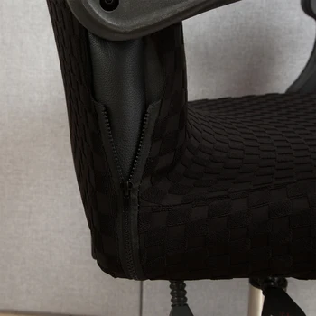 JAUNU, Modernu Spandex Datora Krēsla, kas sedz Poliestera Elastīgs Audums Biroja Krēsls Vāciņu, Viegli Mazgājams Noņemama