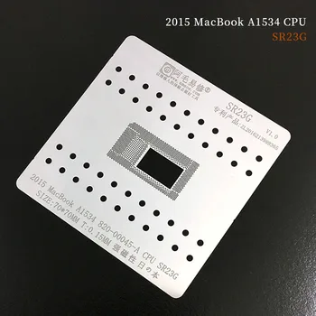 Jyrkior SR23G Augu Alva Acu/CPU Tērauda tīkls MacBook. Gadam A1534 820-00045-Klēpjdatoru MAC BGA Reballing Trafaretu Platforma Veidne