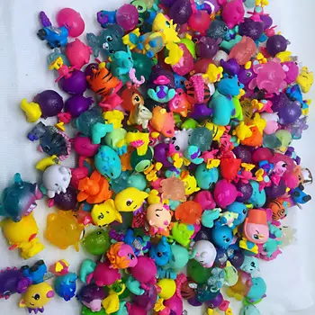 Karstā Pārdošanas 100gab/daudz Mini Magic Mazo Dzīvnieku Lelles Rīcības Attēls Modeli, Rotaļlietas, Bērnu Dzimšanas dienas Dāvanu Rotaļlietas