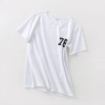Klasiskās Modes Vasarā Karstā Pārdošanas Atpūtas Sieviešu Elpo Īsām Piedurknēm T-krekls