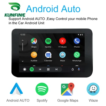 KUNFINE Bezvadu un Vadu Apple CarPlay Dongle Android Auto stereo Vienība USB Carplay Stick ar Android AUTO