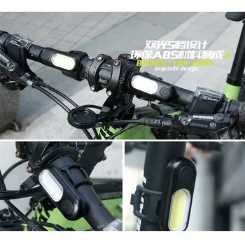 Led Bike Light Priekšā, Aizmugurē USB Lādējamu Sarkans Balts Zils Velo Apgaismojums Velo Lukturi Brīdinājuma Astes Gaismas MTB Velosipēdu Ceļu Gaismas