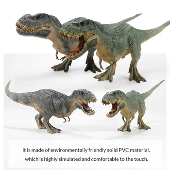 Lielo Dinozauru Jurassic modeļa Simulācijas Cietie Dzīvnieku Tyrannosaurus Dinozaura Modelis Apdare Darbības Rādītāji Rotaļlietas Dzimšanas dienas Dāvana