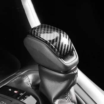 Lsrtw2017 Automašīnu Pārnesumu Galvas Apdares Toyota RAV4 Xa50 2019 2020 2021 Interjera Aksesuāri, Auto Oglekļa Šķiedras Pārslēgšanas Slēdzis Vāciņu