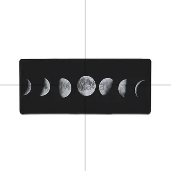 Maiyaca Vienkāršs Dizains Mēness mainīt Gumijas Peli Izturīgs Darbvirsmas peles paliktnis Top Detalizētu Tautas Pagarināts gaming mouse pad