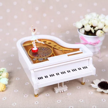 Mehānisms Klasiskā Vintage Kustību Balerīna Lodziņā Carrossel Klavieres Modeli Devā Meitene, Mūzikas Kastes Home Decoration Accessories