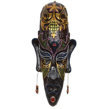 [MGT] Eiropas oriģinalitāti Āfrikas maskas Sveķu modern Home Hotel Sienas Karājas Mākslas Apdare, apdares amatniecības rotājumi statujas