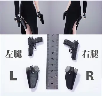 Mnotht 1/6 Mēroga P226 Modelis Gun & maksts Kreiso /Labo kāju Stilu Solider Attēls Ieroci Aksesuārs 12
