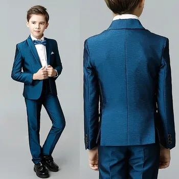 Modes augstas kvalitātes bērniem zēni oficiālu tērpi bērniem, žakete kungi ir uzvalks pusaudzim bērni skolā uzvalki, kāzu tērpi, 4-14Yrs