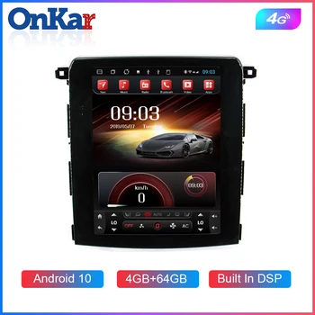 ONKAR Android 10 Auto Tesla Ekrāns Radio Subaru Forester XV 2018 2019 Automašīnas Vadītājs Vienību RAM, 4GB ROM 64GB DSP 4G SIM Ostas WIFI