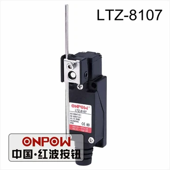 ONPOW LTZ-8107 Profesionālo Elektrisko Slēdžu CE Ūdensizturīgs IP65 Regulējams Stienis ierobežotāju, Ceļojumu Slēdzis