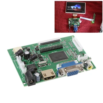 Piliens&Vairumtirdzniecības AT070TN90/92/94 7inch VGA 50pin LCD Vadītāja Valdes LCD TTL LVDS Kontrolieris Valde