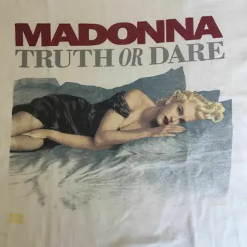 Reti Madonna 90S Patiesību, Vai Dare U S T Krekls ar Īsām Piedurknēm Tee Izdrukāt S 4Xl Kb161