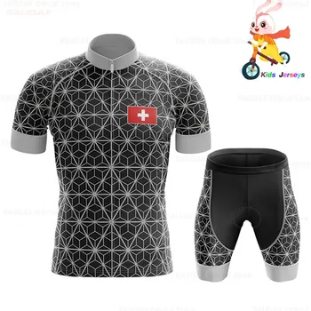 Riteņbraukšana Svīteri 2020 Bērnu Ropa Ciclismo Vasaras Elpojošs Ātri Sausas Jersey Pro Komandas Velo Apģērbs Zēniem Līdzsvara Velosipēds Apģērbi