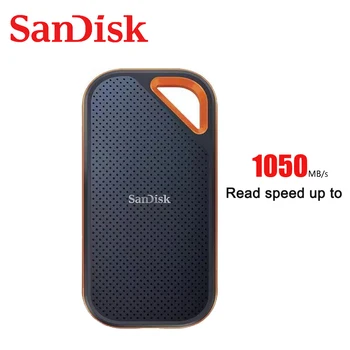 SanDisk SSD E80 1 TB Extreme PRO Portatīvo Ārējo Soild Valsts Disks 500GB 2TB 1050MB/s USB-C USB 3.1 Klēpjdatoru, kameru vai serveri