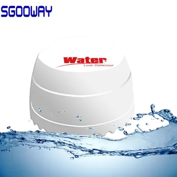 Sgooway Bezvadu Ūdens Noplūdes signalizācijas Ielaušanās Detektori, Noplūdes Sensors Darbu Ar GSM, PSTN SMS Home House Drošības Signalizācijas Sistēmas