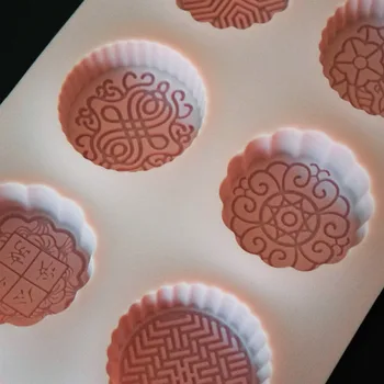 Silikona 3D Šokolādes Ziepes Pelējuma Konfektes, Kūkas Cepšanas Veidnes Cepšanas Panna Renes Veidnes