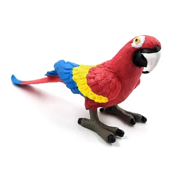Simulācijas mini Papagailis putnu Attēls Dzīvnieku Modelis statuetes mājas dekoru miniatūra pasaku dārza dekorēšanas piederumi mūsdienu statuja