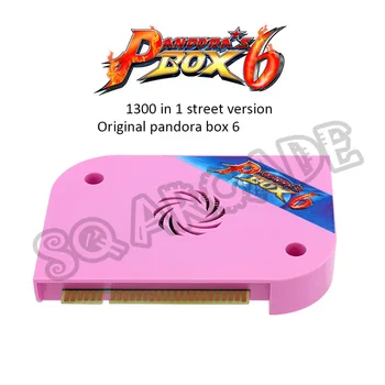 Spēle PCB Kuģa Pandora Box 6 1300 1 Jamma Versiju ar 10*3d Atbalsts Pievienot Vairāk Spēles CGA/CRT VGA HDMI izeja HD Video