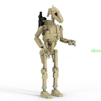 Star Wars Sērijas B1 Battle Droid Diy Celtniecības Bloki Kosmosa Karu Kolekcija Km Ķieģeļi Bērniem Space Star Wars Rotaļlietas Bērniem Dāvanas