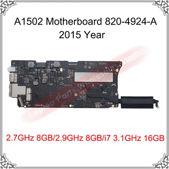 Sākotnējā A1502 Loģika Valdes 820-4924-A 8GB 16GB. Gads, Par Macbook Retina Pro 13.3