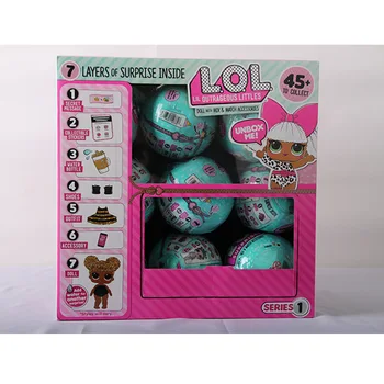 Sākotnējā LOL Pārsteigums OMG lol Lelle Pārsteigums, bumbu Rīcības attēls Bebek Poupee izlases Modelis Blind Box rotaļlietas meitene Dzimšanas dienas dāvanas