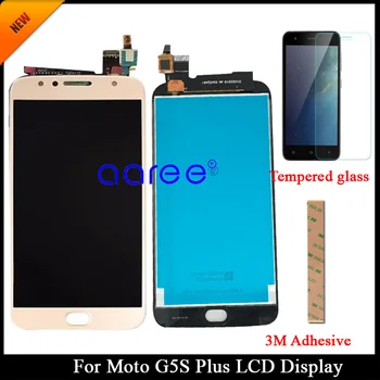 Testēti Grade AAA LCD Displejs Moto G5S Plus LCD Moto G5S Plus ekrāns LCD Ekrāna Pieskarieties Digitizer Montāža