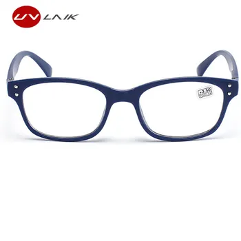 UVLAIK Lasīšanas Brilles Sievietēm, Vīriešiem, Ultravieglajiem Sveķu Lēcas vecāka Gadagājuma TR90 Presbyopic Dioptriju Brilles 1.0 1.5 2.0 2.5 3.0 3.5 4.0