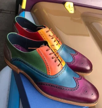 Vīriešiem Kurpes Augstas Kvalitātes Pu Ādas Jaunas Modes Stilīgs Dizains Mūks Siksniņu Kurpes Gadījuma Oficiālu Kurpes Oxfords Zapatos De Hombre HB001
