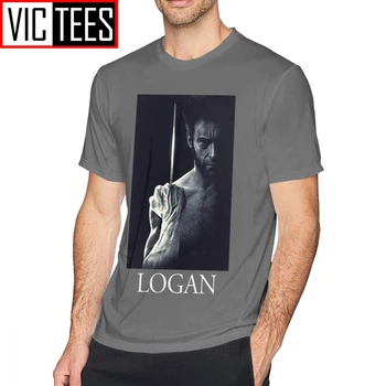 Vīriešu Xmen T Krekli Logan T-Krekls, T-Veida Krekls Awesome Vīrieši Procentiem Kokvilnas Iespiesti Gadījuma Tshirt