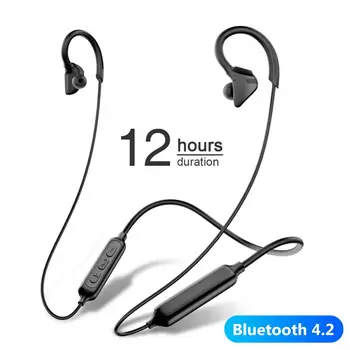 X1 Neckband Bezvadu Bluetooth 4.2 Ūdensizturīgs Sporta Darbojas Austiņas Spēcīgu Basu, Stereo Mūzikas Austiņas