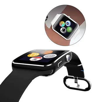 X6 Smart Skatīties Vīriešiem, kas Atbalsta SIM TF Karti Ar Kameru Tālrunis Krāsu Ekrāns Aproce Sporta Solis Uzraudzības Bluetooth Smartwatch