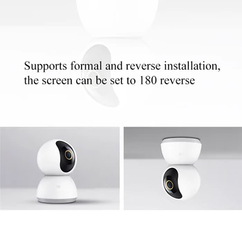 Xiaomi Mijia Kamera 1296P Ultra HD 2K Smart IP Kameras WiFi Pan-tilt Nakts Redzamības Leņķis 360 Video Kameras Bērnu Drošības Monitors
