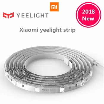 Xiaomi Yeelight RGB Inteliģento gaismas joslas Smart home Phone wifi gaismas lentes Krāsains jēra LED 2M 16 Miljoni 60 Led 2018