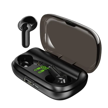 XT-01 TWS 5.0 Bluetooth 9D Stereo Austiņas Bezvadu Austiņas IPX7 Ūdensizturīgs Austiņas Sporta Brīvroku sistēmu Ar 2200mAh Power Bank
