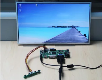 Yqwsyxl Kontroles padomes Monitoru Komplekts B140RW02 V0 V. 0 B140RW02 V1 V2 HDMI + DVI + VGA LCD LED ekrānu Kontrolieris Valdes Vadītāja