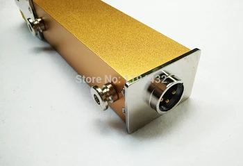 Zelta melleņu stils profesionālā studijā datora balss ierakstīšanas kondensatora mikrofons interneta video tiešraidē rādīt