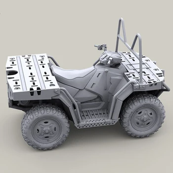 1/35, ASV Militārā ATV - Polaris MV 850 LTV quadrobike, Sveķi Modeļa Karavīrs GK, Nesamontēti un unpainted komplekts