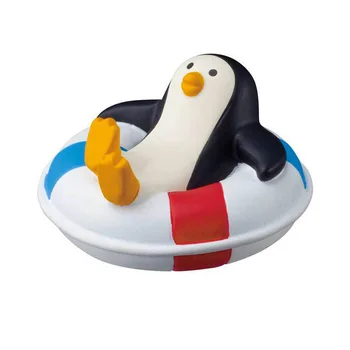 1 gab. Multfilmu Lācis Laivu Pingvīns Miniatūras Figūriņas Sveķu Amatniecības Pasaku Dārza Piederumi DIY Home Decoration Accessories