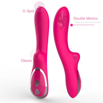 10-frekvenču Dual Mehānisko Vibrators Klitora Stimulators Sievieti Big Dildo Masāža Stick Stimulē G-spot Seksa Rotaļlietas Pieaugušajiem