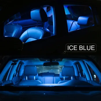 15pcs Bez Kļūdām White LED Spuldzes Interjera Komplektu BMW X1 E84 2010. -. gadam LED Interjera Apgaismojums Komplekts Dome Bagāžnieka Cimdiem Gaismas