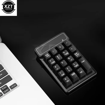 19 Taustiņus, 2.4 G Bezvadu Tastatūras USB Ciparu Tastatūra Mini Ciparu Klaviatūra Ultra Slim NumberPad, lai Aprēķinātu PC Klēpjdators