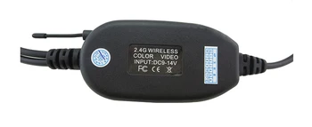 2.4 Ghz, Bezvadu Kamera Video Raidītāju un Uztvērēju Automašīnu Atpakaļskata Kamera reverse backup un Auto DVD Atskaņotājs Autostāvvieta Monitors
